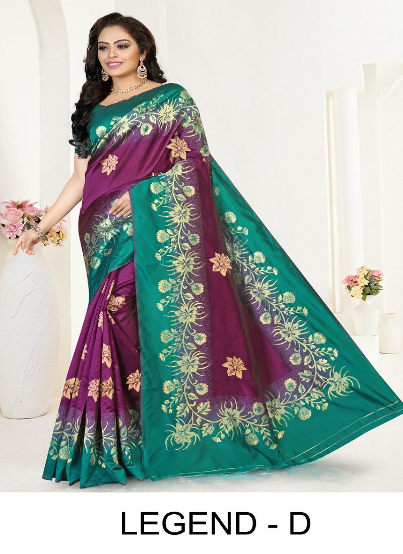 Ronisha Legend  Latest Fancy Designer Casual Wear Silk Saree Collection